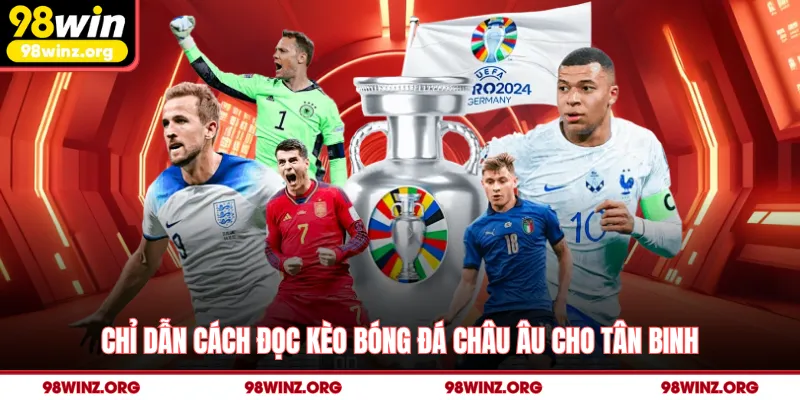 Chỉ dẫn cách đọc kèo bóng đá Châu Âu cho tân binh